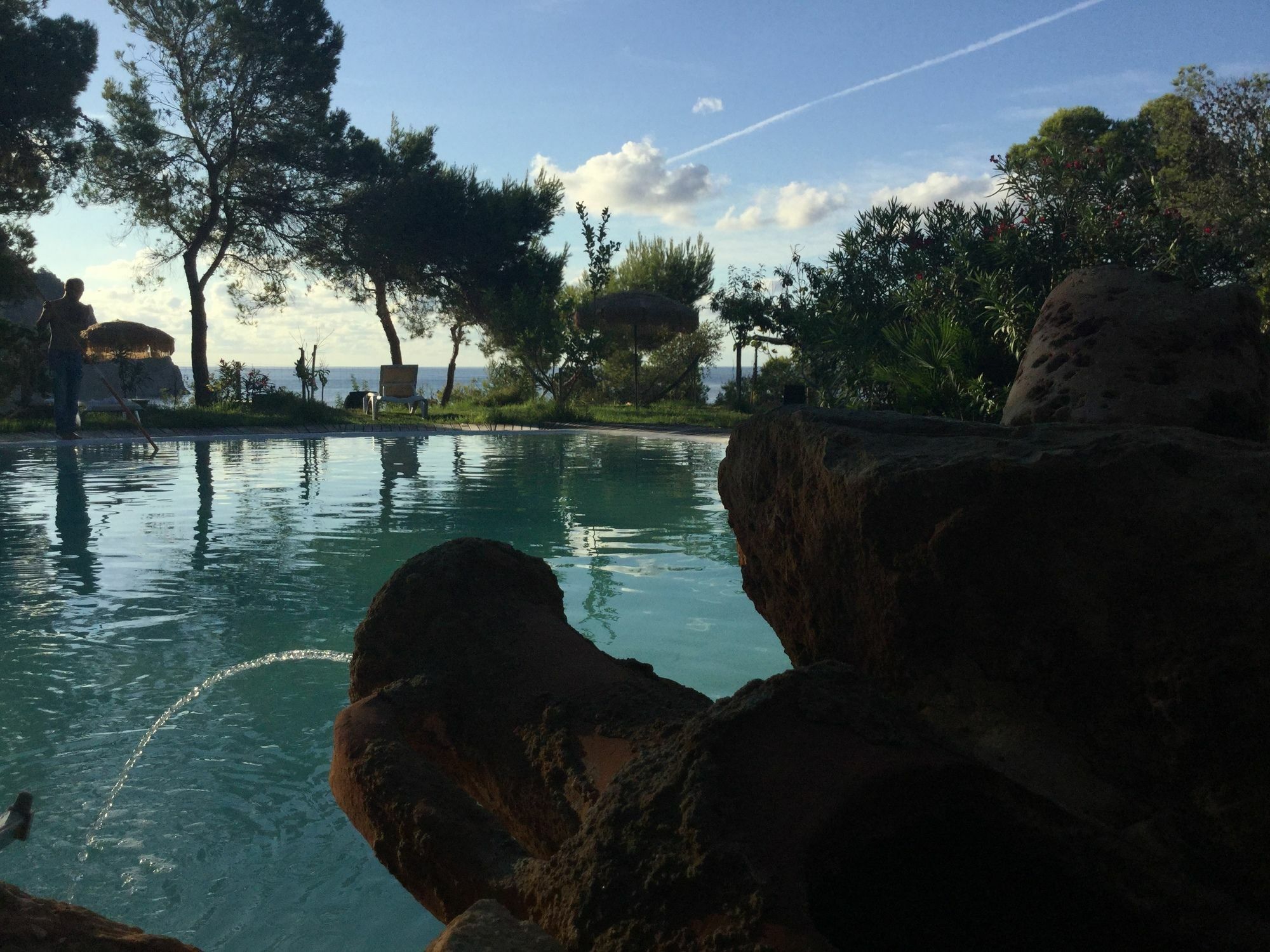 Hostal Cala Boix Эс-Кана Экстерьер фото